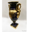 VASE Limoges XIX Bleu et or