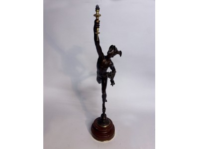 Statuette Bronze de Mercure 