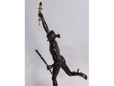 Statuette Bronze de Mercure 