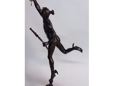 Statuette Bronze de Mercure 