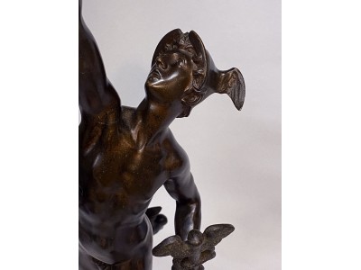 Statuette Bronze de Mercure 