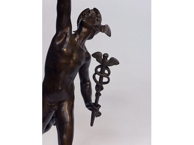 Statuette Bronze de Mercure 