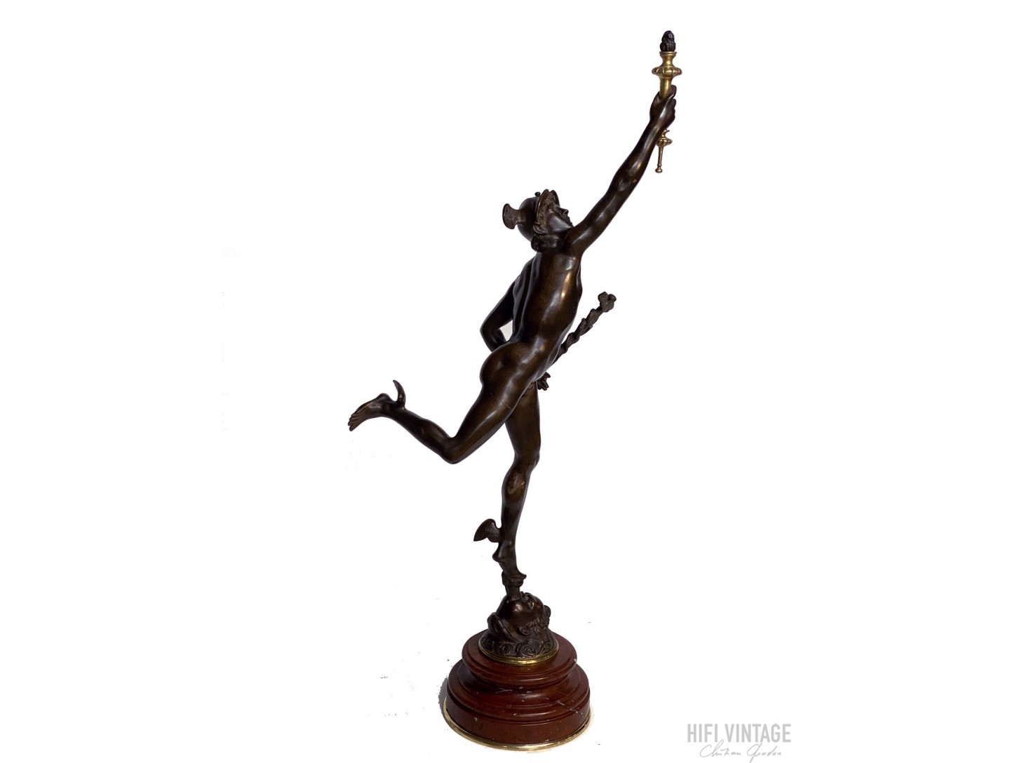 Statuette Bronze de Mercure 