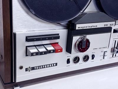 TELEFUNKEN Magnetophon 291 réparations hifi vintage