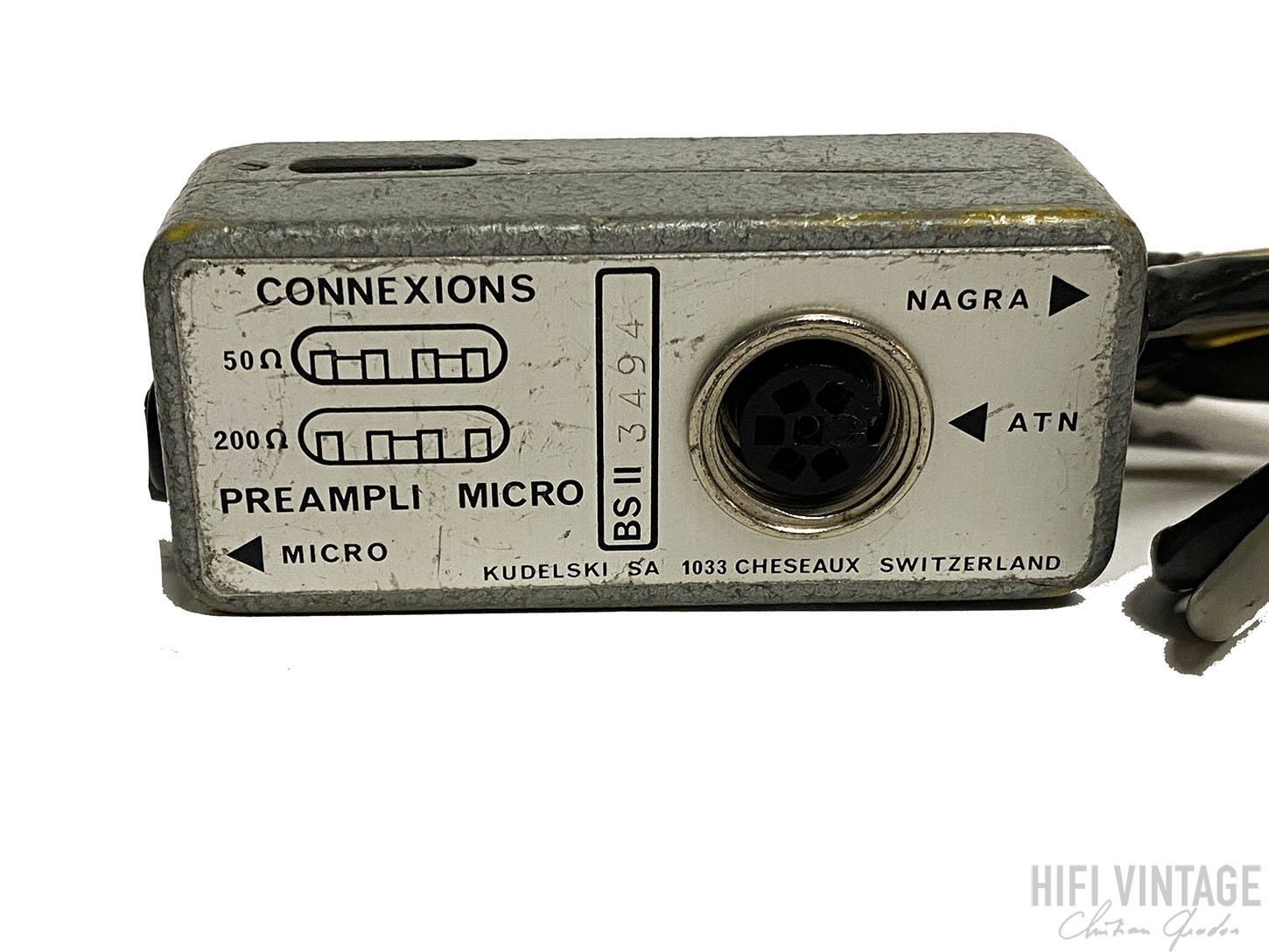 NAGRA BS II  Hifi Vintage réparations