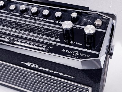 RADIONETTE Explorer noir reparations hifivintage