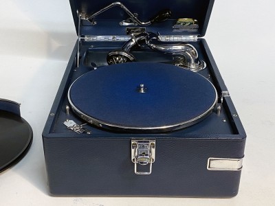 HARRODS LVDSM Blue Gramophone reparations hifivintage