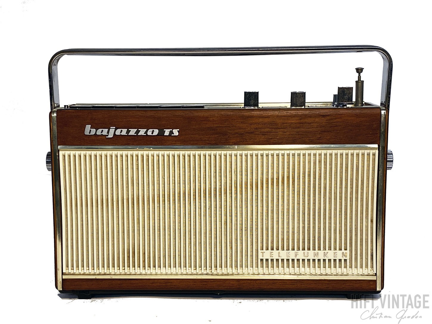 TELEFUNKEN Bajazzo TS 201 Bois Hifi Vintage Réparations