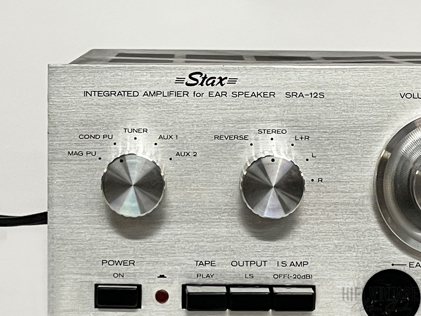 オーディオ機器 Stax SRA-12S イヤースピーカー用アンプ 本体