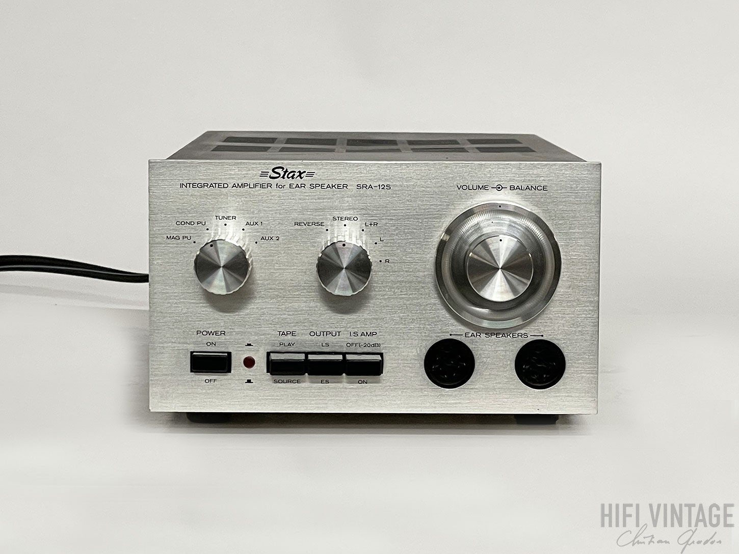オーディオ機器 Stax SRA-12S イヤースピーカー用アンプ 本体
