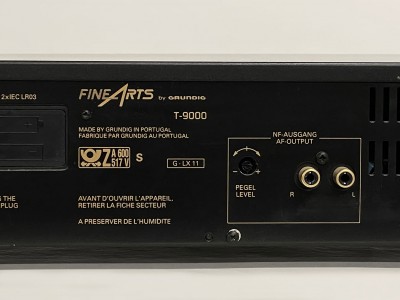 GRUNDIG T-9000  Hifi Vintage Réparations