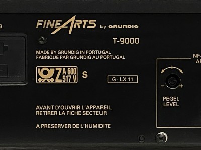 GRUNDIG T-9000  Hifi Vintage Réparations