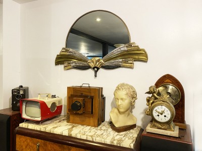 Mirroir 1930 réparations Hifi Vintage