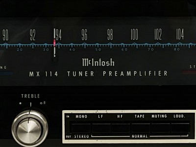 MCINTOSH MX 114  Hifi Vintage Réparations
