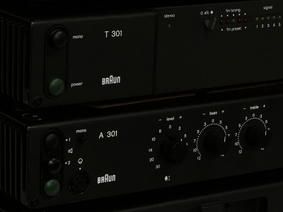 BRAUN Hifi system A-301/T-301/C-301M/PS-550S