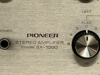 PIONEER SA-1000 Hifi Vintage Réparations