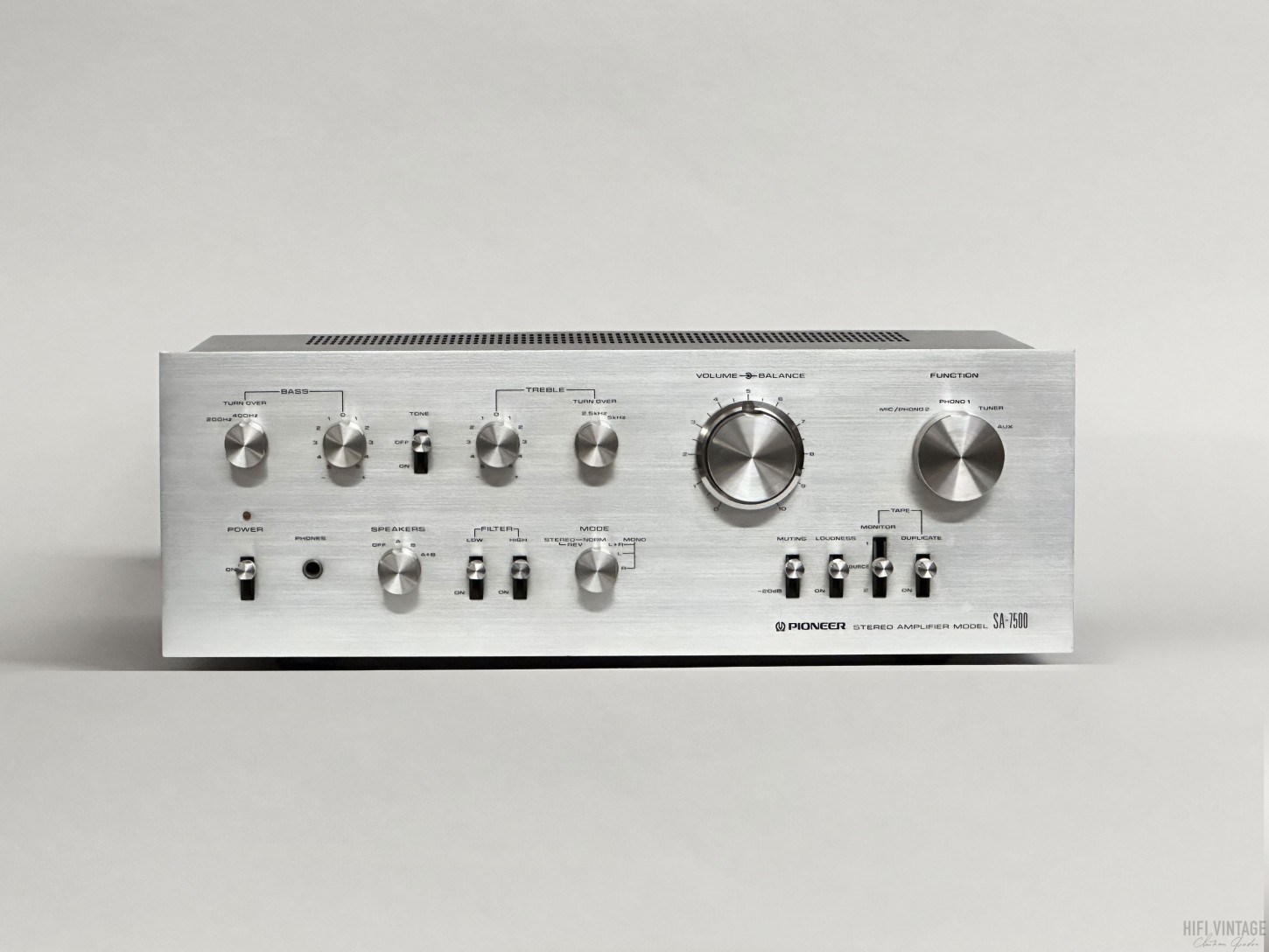 PIONEER SA-7500 Hifi Vintage Réparations