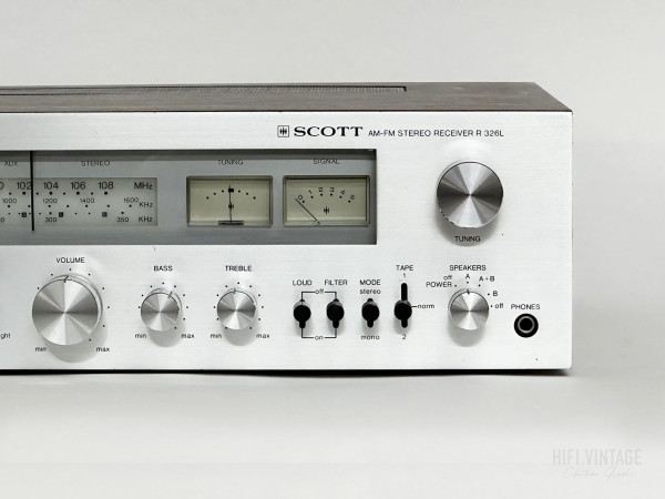 SCOTT R-326l Hifi Vintage Réparation