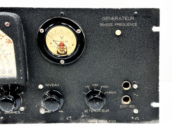 RADIO CONTROLE 538 Generateur BF Hifi Vintage réparation