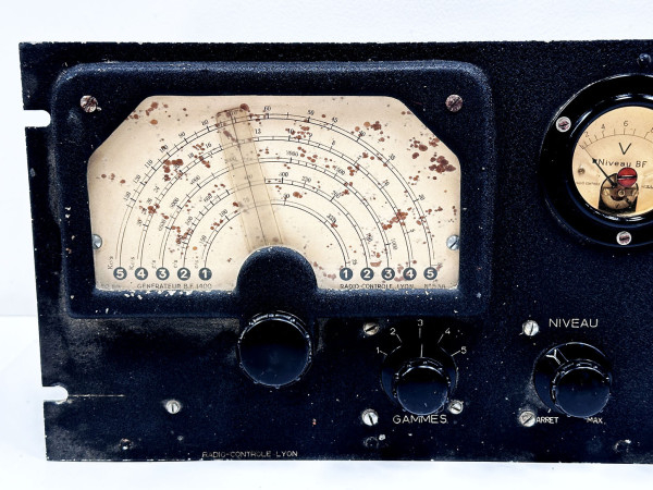 RADIO CONTROLE 538 Generateur BF Hifi Vintage réparation