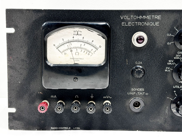 RADIO CONTROLE B-103-Voltmetre Hifi Vintage réparation