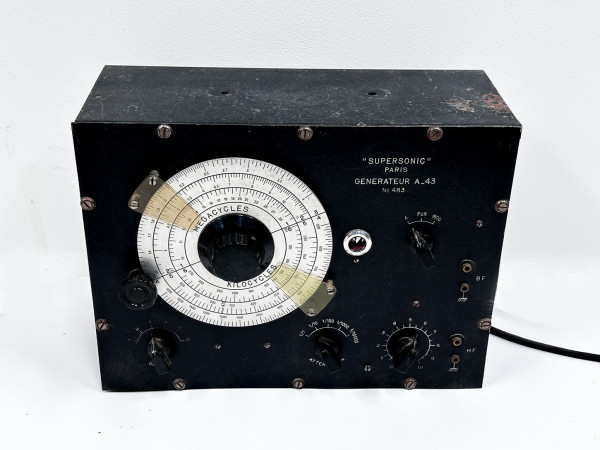 SUPERSONIC Générateur A-43 Hifi Vintage réparation
