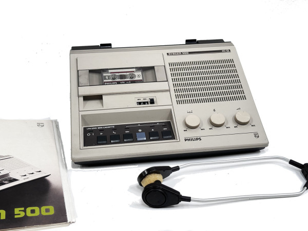 PHILIPS System 500 répondeur téléphonique Hifi Vintage réparation