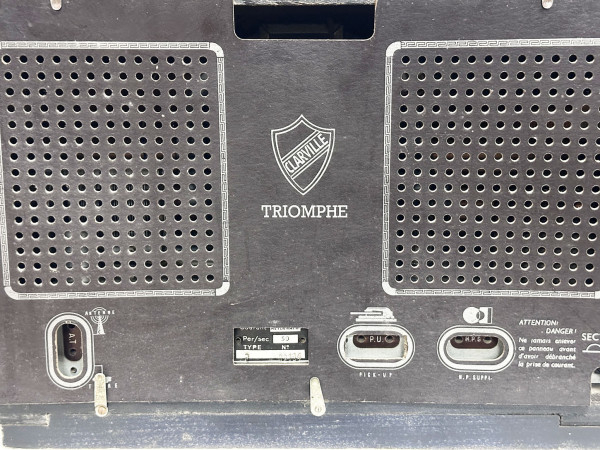 CLARVILLE Triomphe type P Hifi Vintage Réparations
