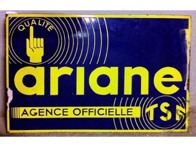 Enseignes métaliques émaillées