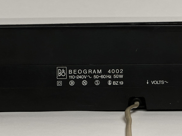 B&O Beogram 4002