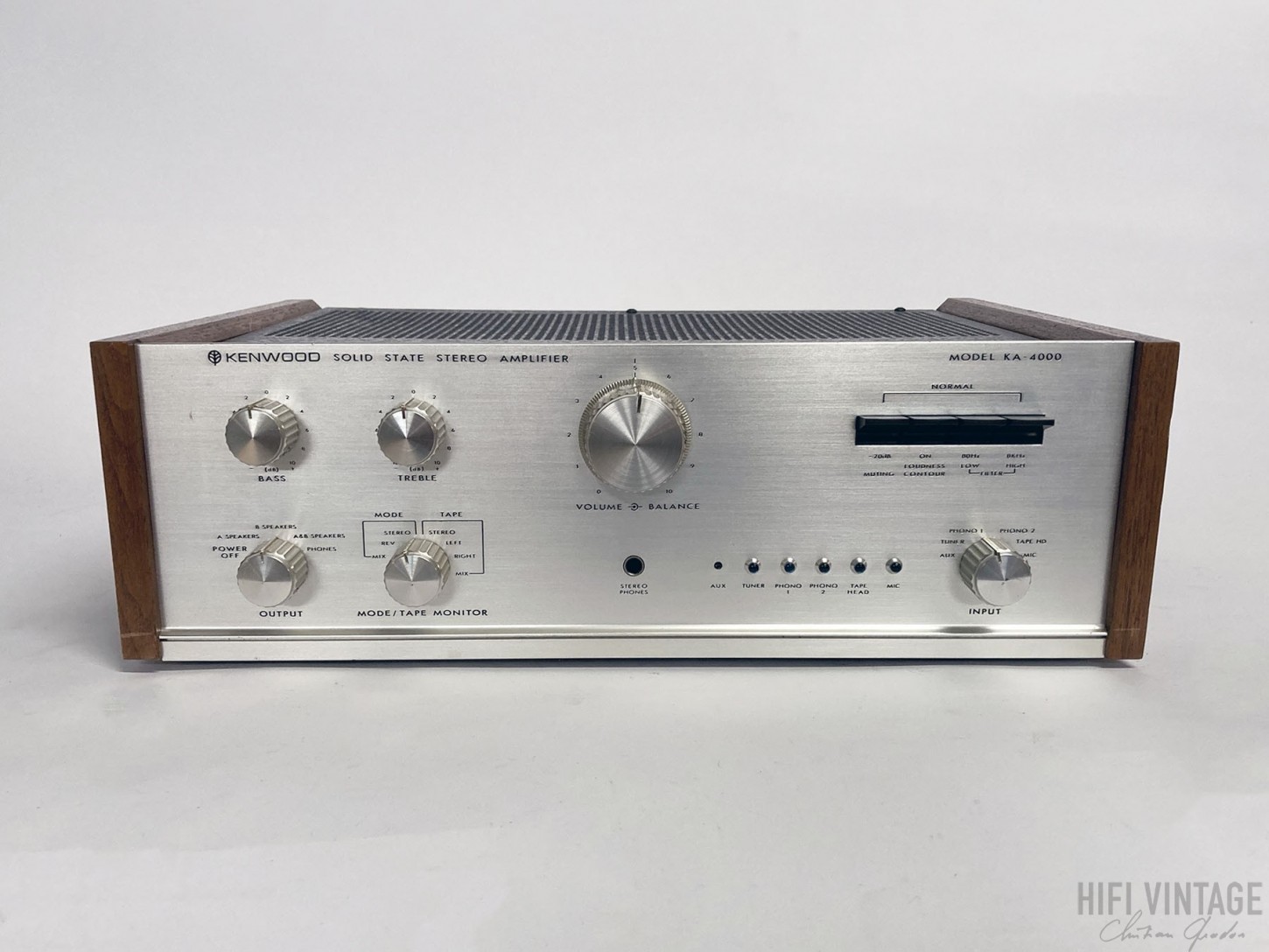 KENWOOD KA-4000 Hifi Vintage réparation