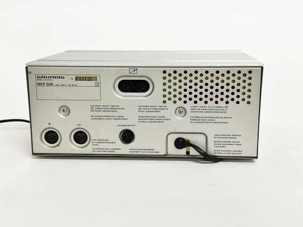 GRUNDIG MCF 500 Hifi Vintage Réparations