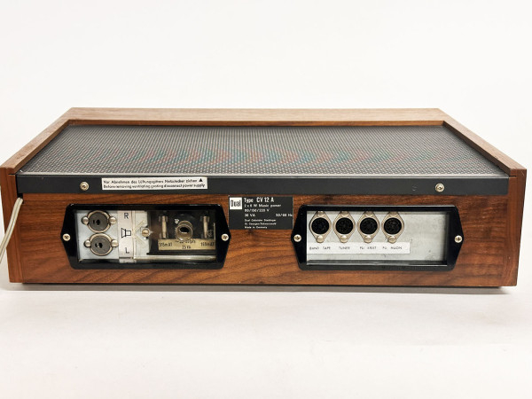 DUAL CV-12 Hifi Vintage Réparations