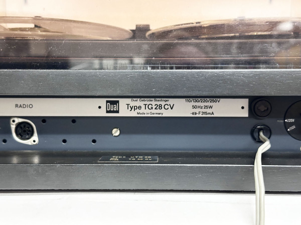 DUAL C TG-28 Hifi Vintage Réparations