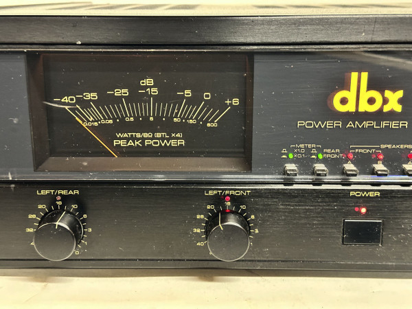 DBX BX-3 Amplifier Hifi Vintage Réparations