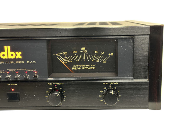 DBX BX-3 Amplifier Hifi Vintage Réparations
