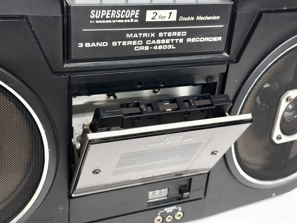 SUPERSCOPE CRS 4803-L Hifi Vintage Réparations