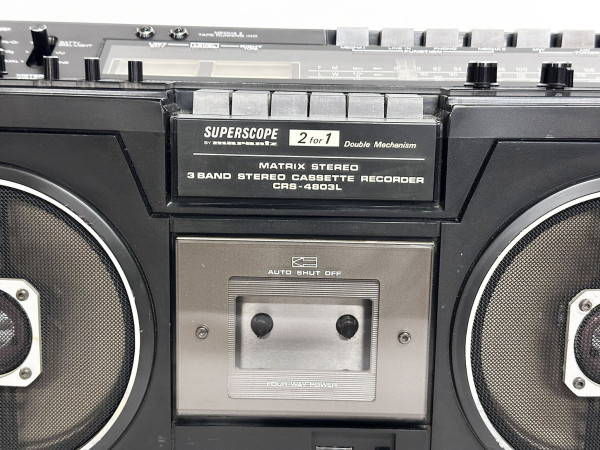 SUPERSCOPE CRS 4803-L Hifi Vintage Réparations