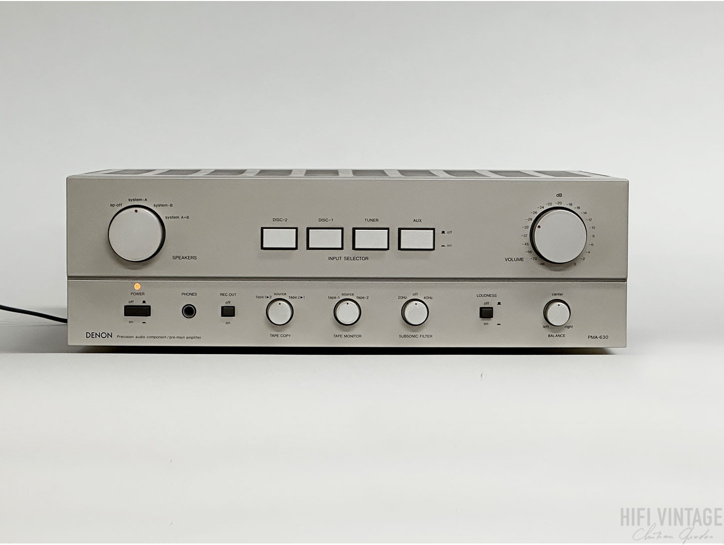 DENON PMA-630 Hifi Vintage Réparations