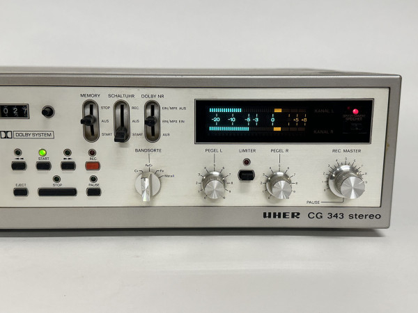 UHER CG-343 Hifi Vintage réparations