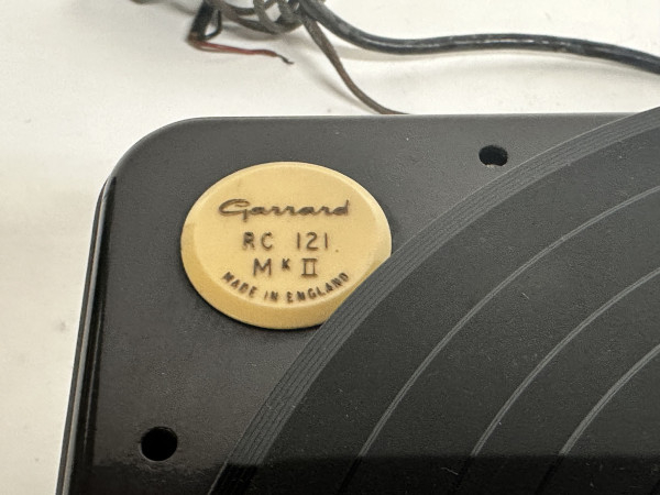 GARRARD RC-120-MK II Hifi Vintage  réparations