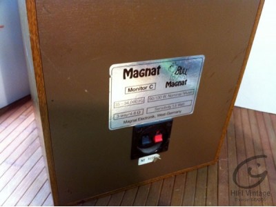 Magnat Monitor C-5 Hifi Vintage Haut Parleur