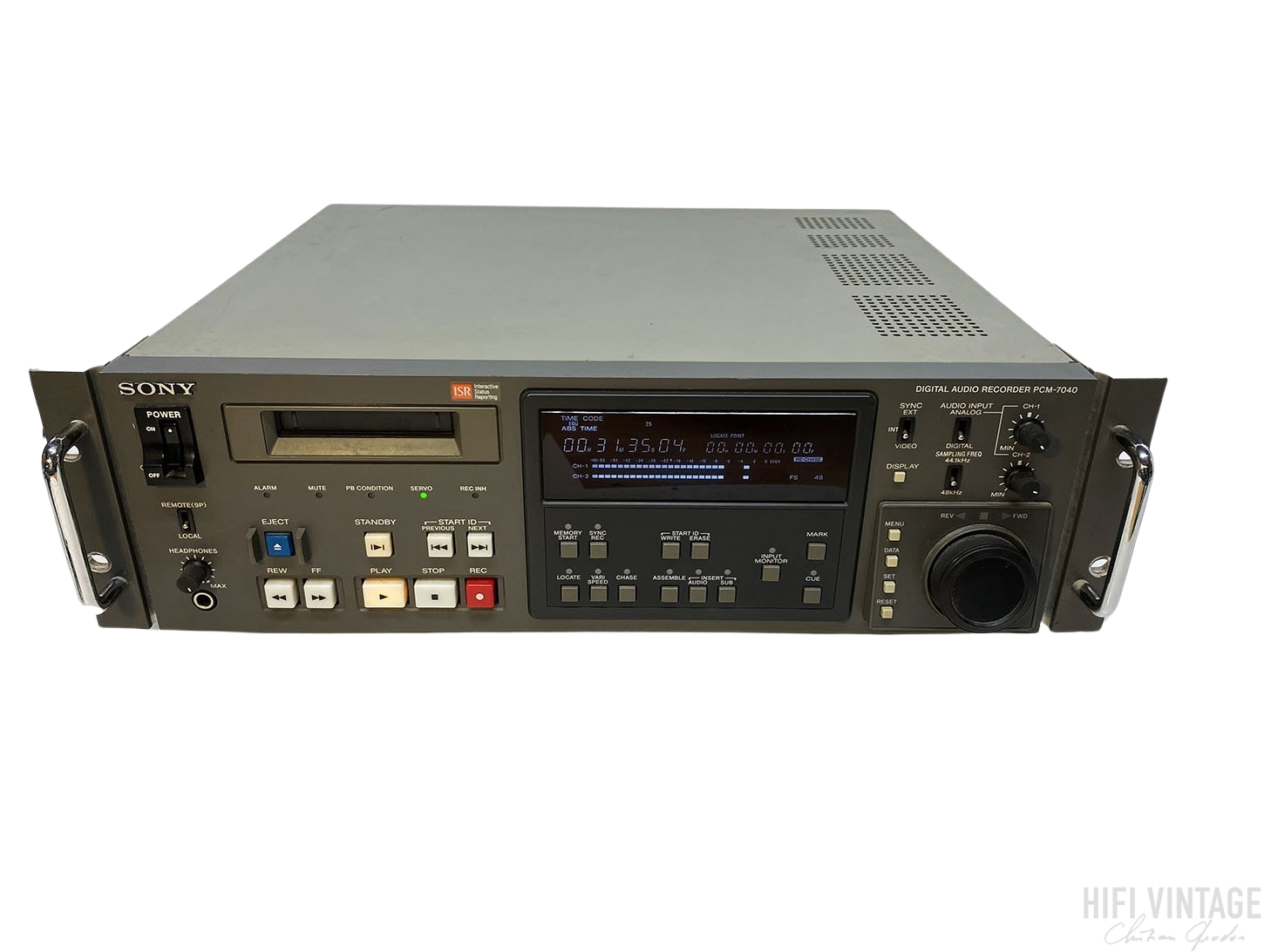 SONY PCM-7040 DAT Phono Hifi vintage réparations