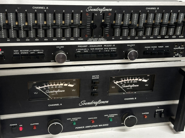 SOUNDCRAFTSMAN PE-2217 Hifi Vintage réparations
