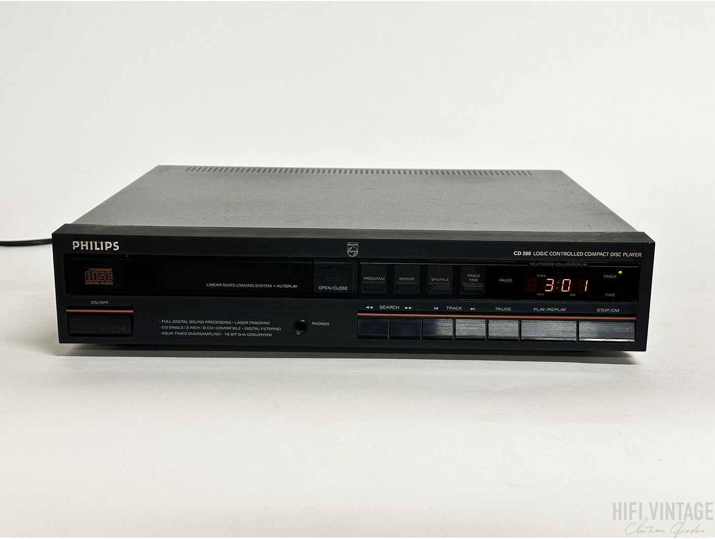 PHILIPS CD-380 Hifi Vintage réparations