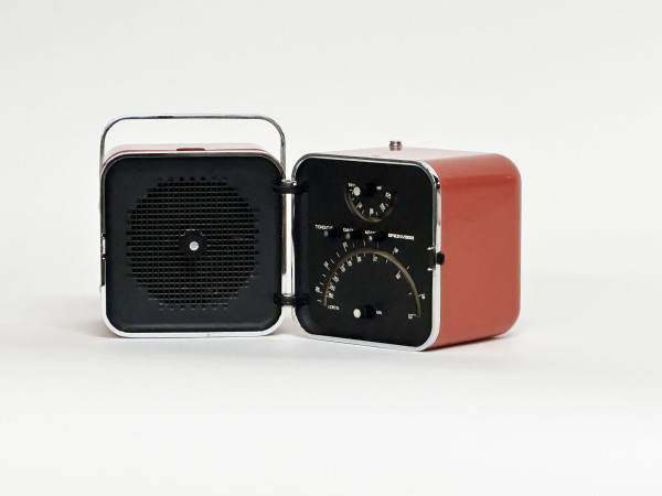 BRIONVEGA TS502 Radio Cube Rouge Hifi Vintage Réparations