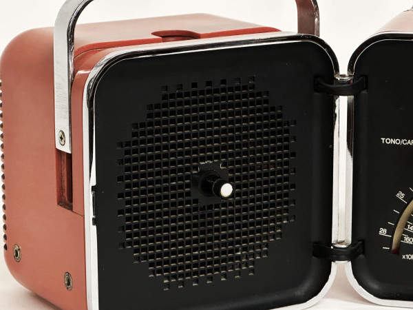 BRIONVEGA TS502 Radio Cube Rouge Hifi Vintage Réparations