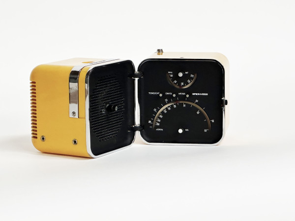 BRIONVEGA TS502 Radio Cube Jaune Hifi Vintage Réparations