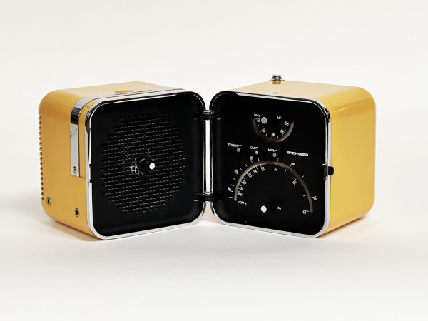 BRIONVEGA TS502 Radio Cube Jaune Hifi Vintage Réparations