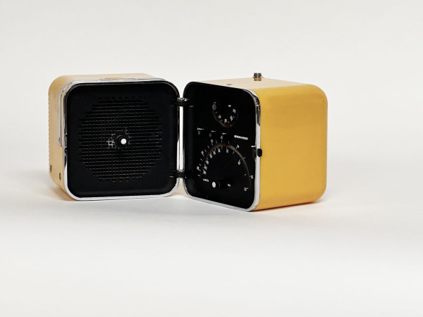 BRIONVEGA TS502 Radio Cube Jaune Hifi Vintage Réparations